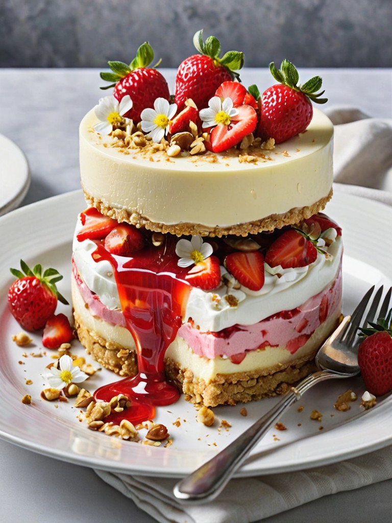 Layers of Bliss: A Strawberry Cheesecake Parfait That Takes Dessert to ...