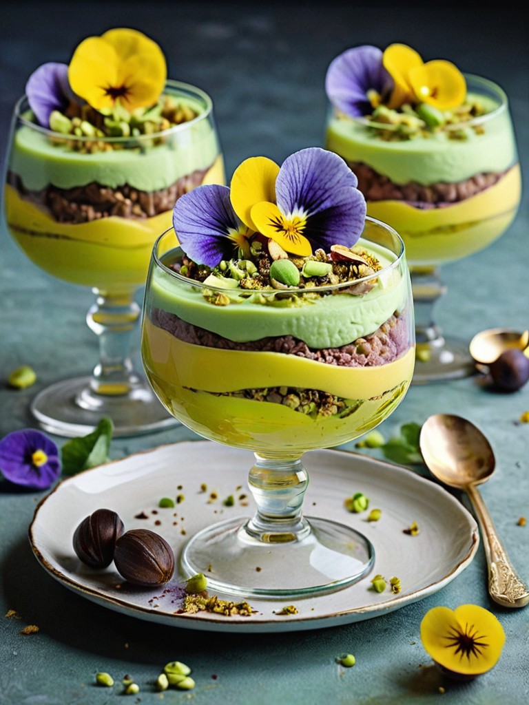 Decadent Chocolate Mousse Delight A Symphony of Flavors and Colors