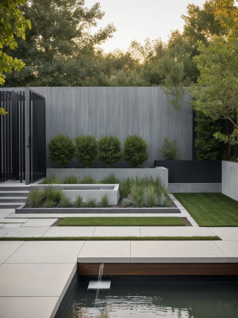 contemporary-backyard-landscaping-ideas-featuring-minimalist-water-feature-sleek-outdoor-furniture-sleek-modern-outdoor-space