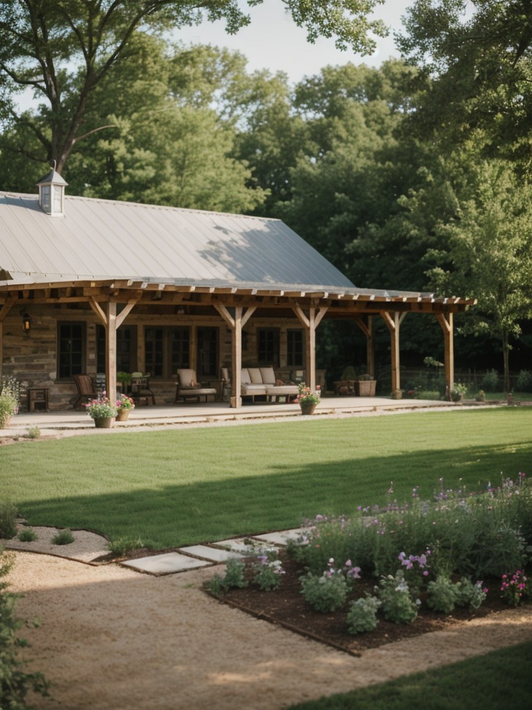 farmhouse-backyard-charm-rustic-barn-style-pergola-vintage-inspired-outdoor-decor-vegetable-garden-touch-country-living