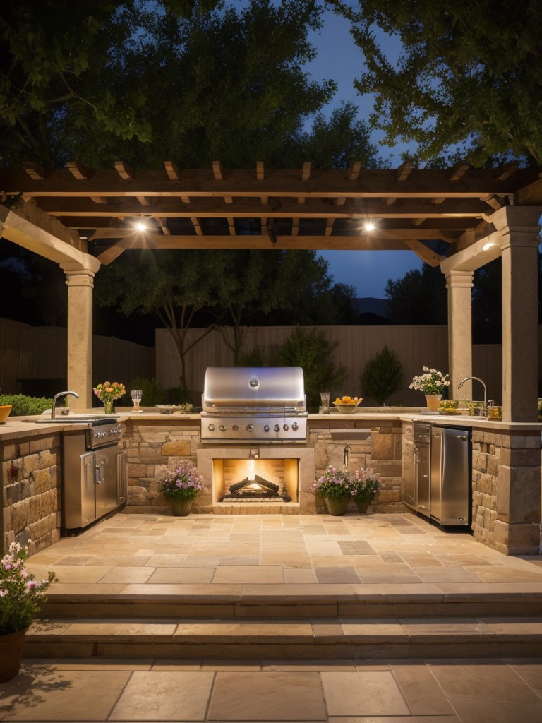 mediterranean-inspired-backyard-oasis-stone-patio-fragrant-blooming-flowers-outdoor-kitchen-enjoying-mediterranean-cuisine-under-stars