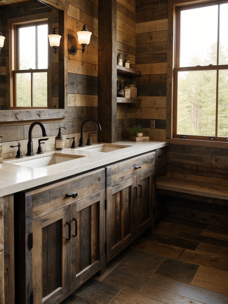 rustic-bathroom-ideas-natural-materials-warm-color-palettes-rustic-accents-utilizing-reclaimed-wood-stone-elements-cozy-country-inspired-feel