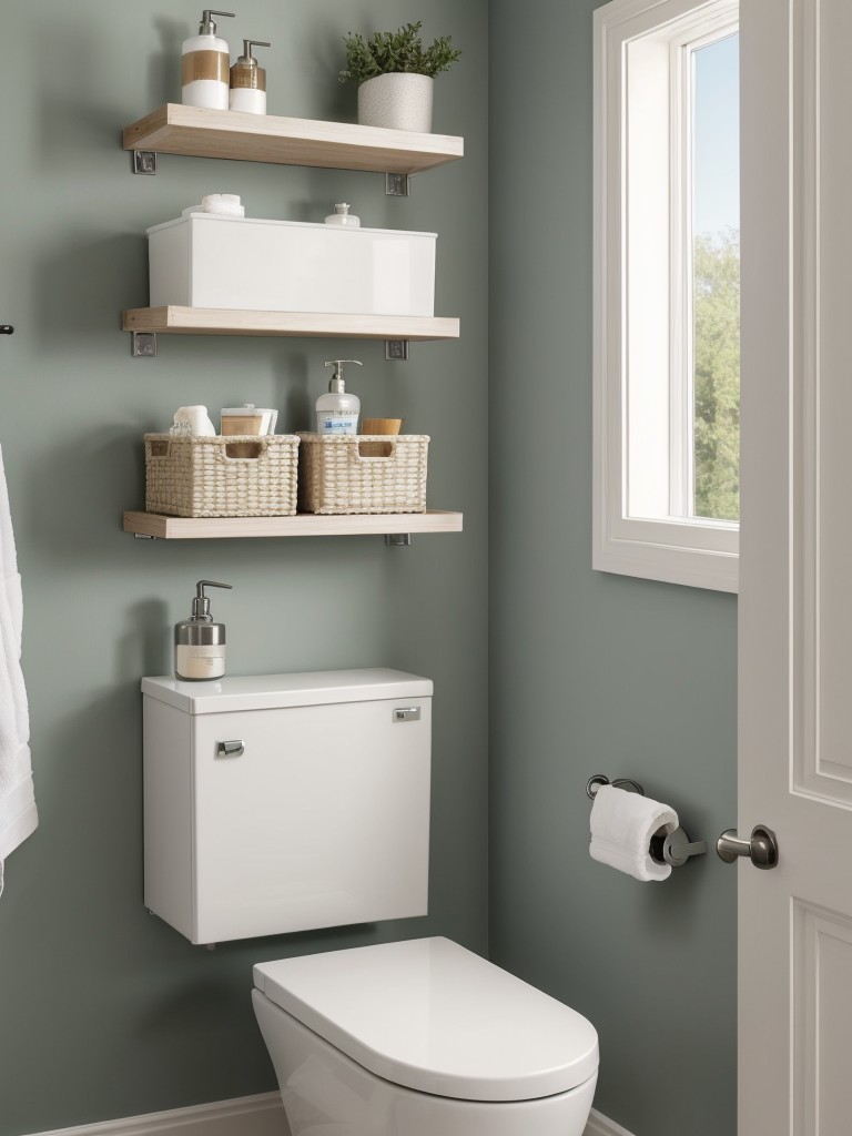 small-bathroom-ideas-space-saving-solutions-smart-storage-options-light-color-schemes-utilizing-wall-mounted-shelving-compact-fixtures