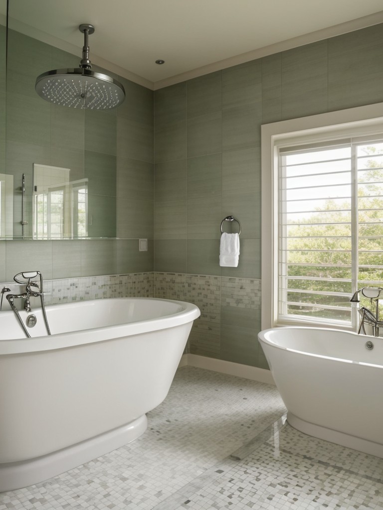 spa-like-bathroom-ideas-tranquil-atmospheres-soothing-colors-relaxing-features-such-rainfall-showerhead-aromatic-candles