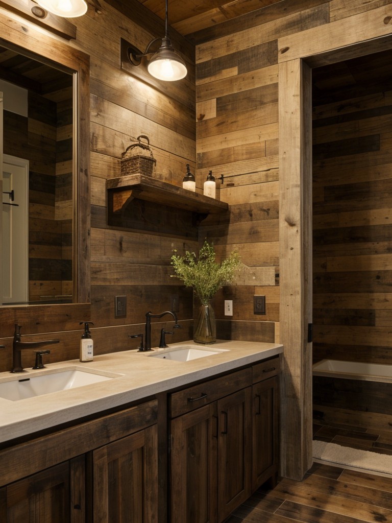 rustic-bathroom-ideas-inspired-nature-incorporating-warm-wood-accents-earthy-color-palettes