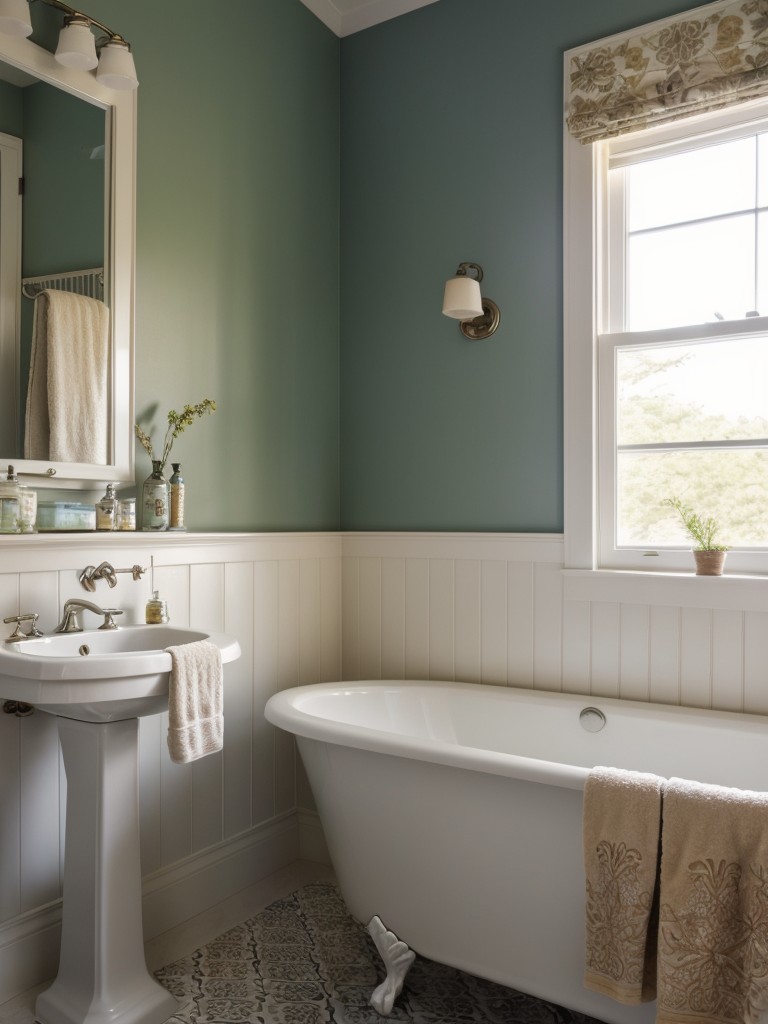 eclectic-bathroom-ideas-mix-patterns-colors-vintage-accessories