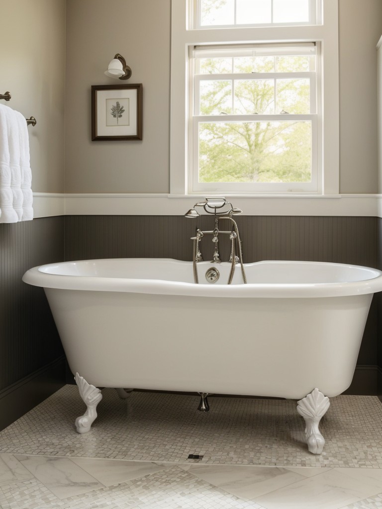 traditional-bathroom-ideas-classic-fixtures-clawfoot-tub-wainscoting