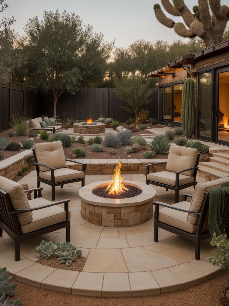 desert-inspired-backyard-design-ideas-succulent-gardens-sandstone-accents-cozy-seating-arrangements-around-fire-pit