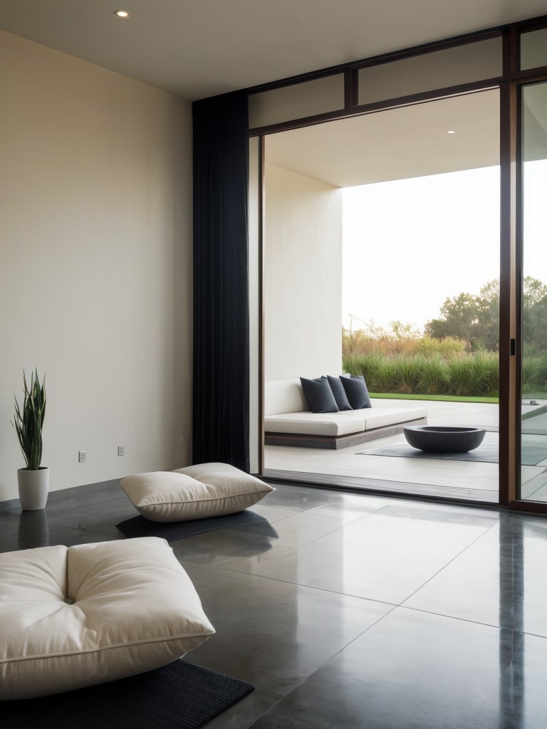 such-minimalist-water-feature-meditation-corner-plush-floor-pillows