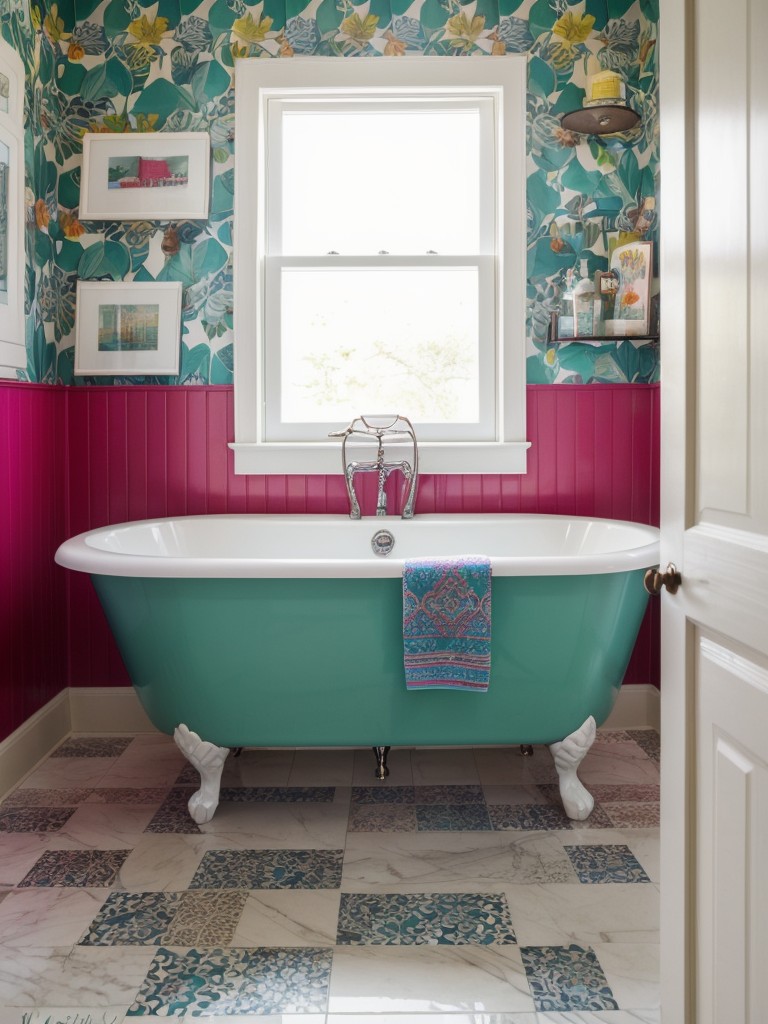 eclectic-bathroom-ideas-mix-bold-patterns-vibrant-colors-unique-accessories-quirky-individualistic-design