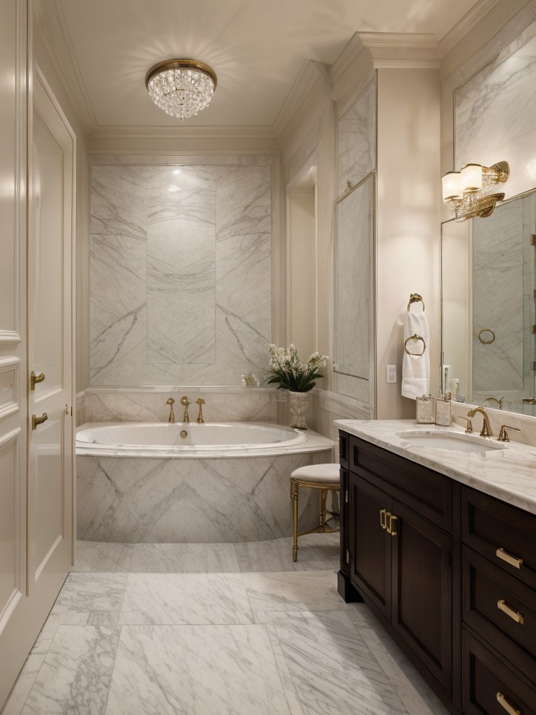 elegant-bathroom-ideas-luxurious-marble-countertops-crystal-light-fixtures-plush-textiles-touch-opulence