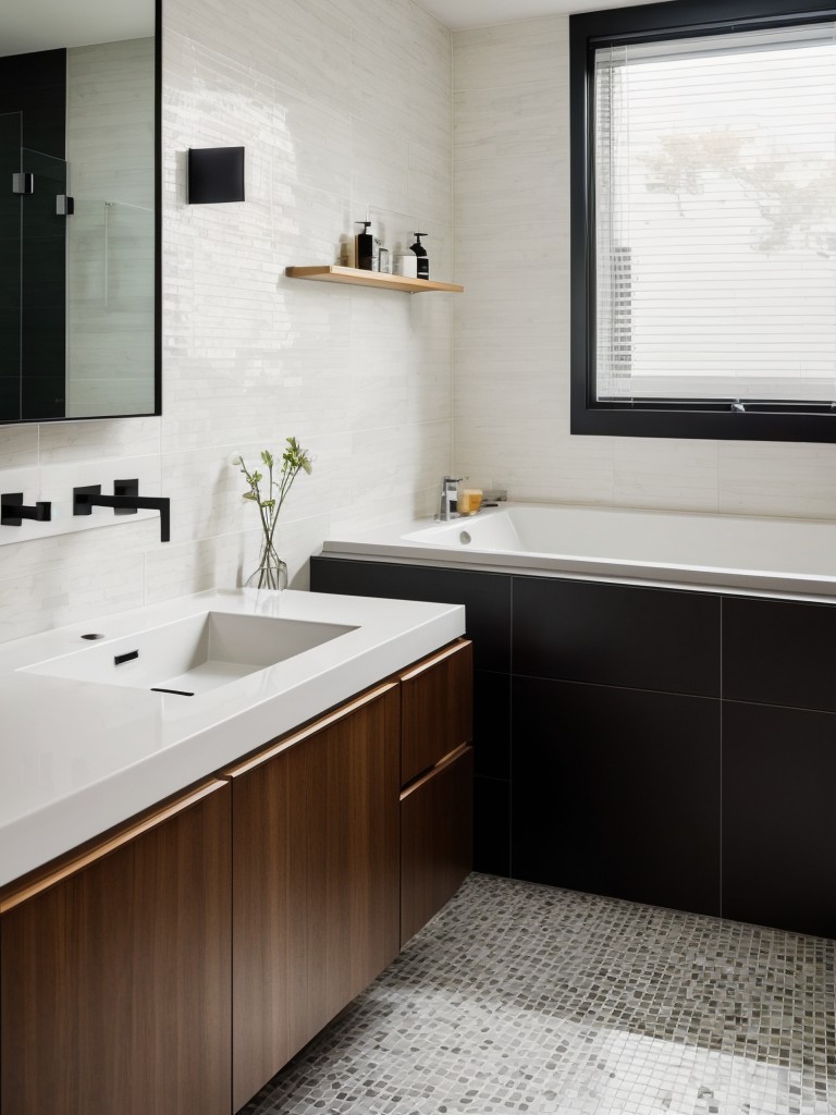 contemporary-bathroom-ideas-unique-shapes-contrasting-textures-bold-statement-pieces-modern-artistic-feel