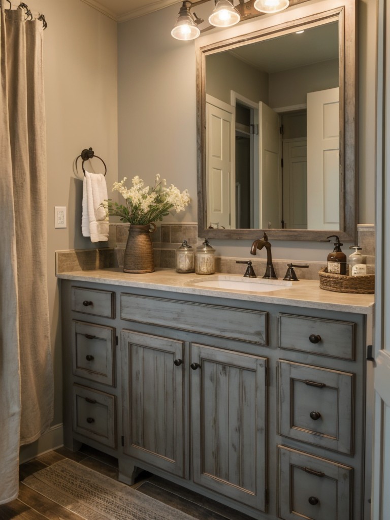 farmhouse-bathroom-ideas-vintage-inspired-fixtures-country-style-accents-plenty-rustic-charm-to-create-cozy-inviting-atmosphere