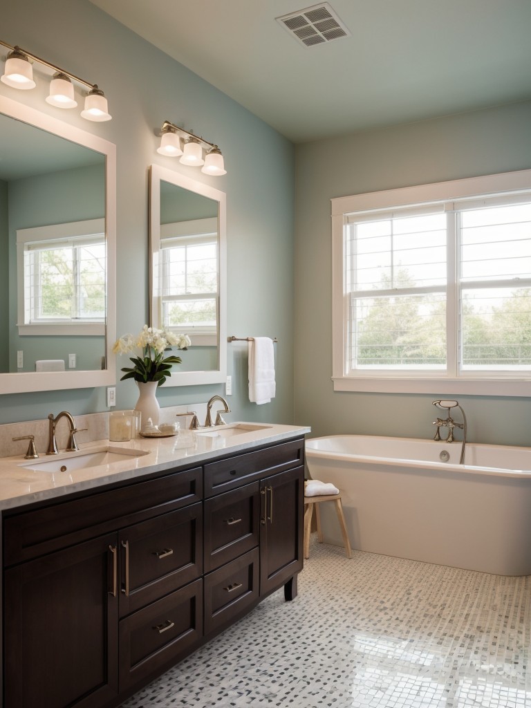 spa-like-bathroom-ideas-calming-color-scheme-luxurious-fixtures-essential-oil-diffusers