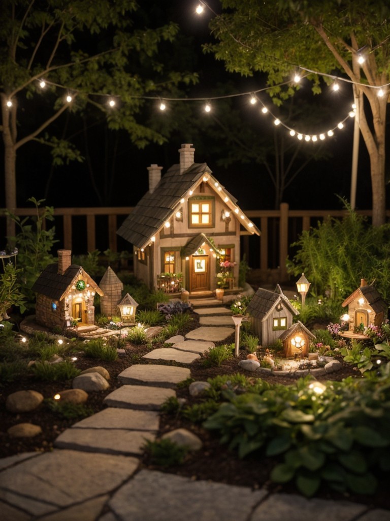transform-your-backyard-into-whimsical-fairy-garden-fairy-houses-miniature-plants-twinkling-fairy-lights