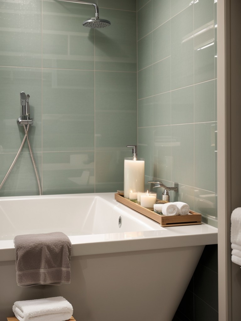 spa-bathroom-ideas-calming-colors-aromatic-candles-luxurious-rainfall-showerhead