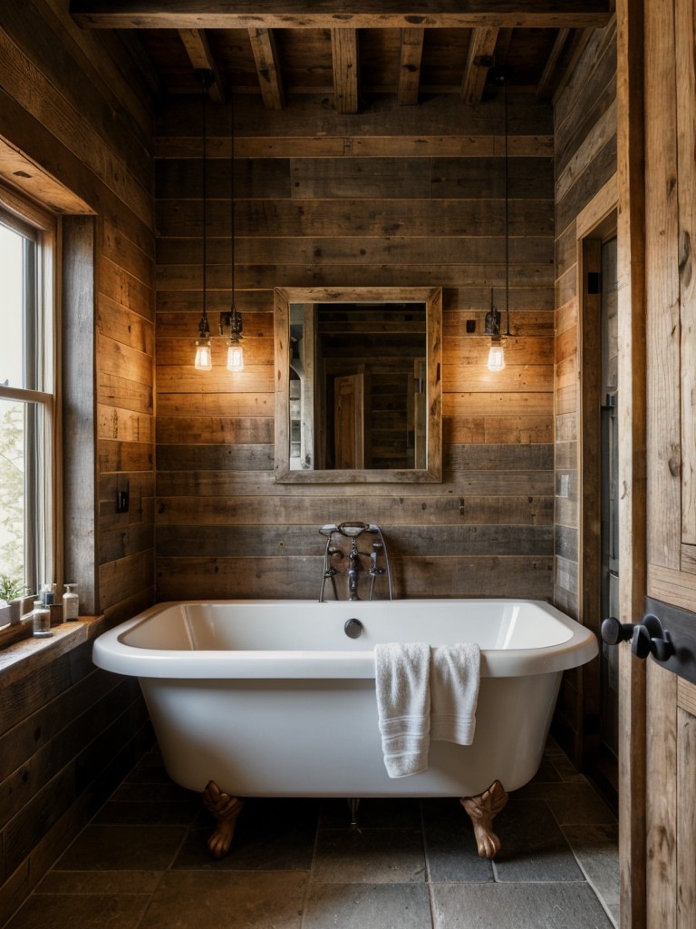 rustic-bathroom-ideas-creating-cozy-inviting-space-reclaimed-wood-exposed-brick-vintage-accessories
