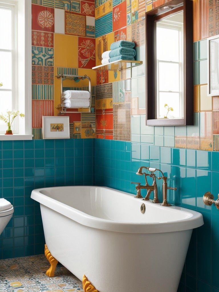 bold-vibrant-bathroom-designs-using-bold-wallpaper-colorful-tiles-statement-fixtures-adding-playful-energetic-atmosphere-to-your-space