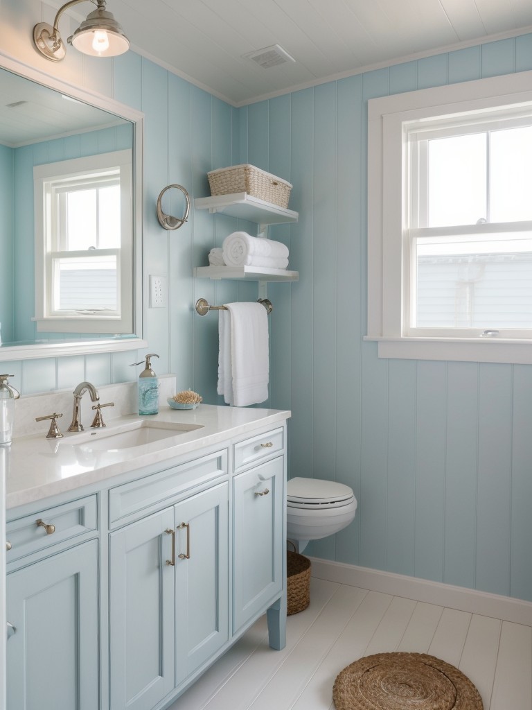 coastal-bathroom-decor-ideas-nautical-accents-light-blue-white-color-scheme-seashell-motifs-evoking-beachy-tranquil-ambiance