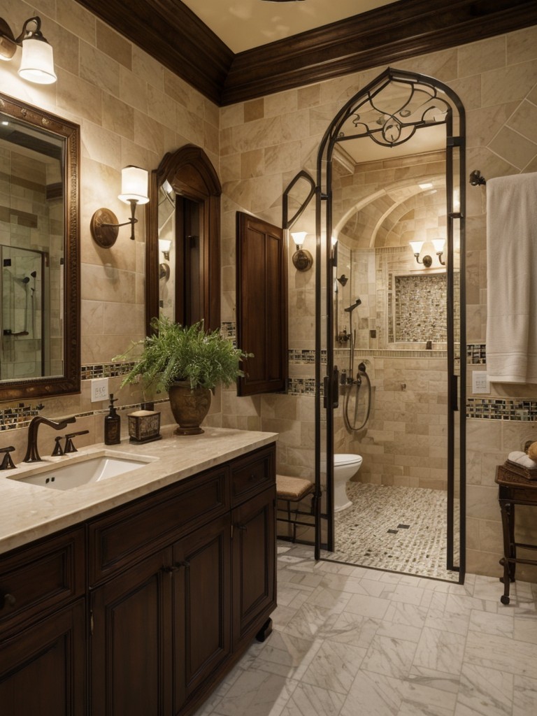 mediterranean-bathroom-ideas-mosaic-tiles-ornate-mirrors-wrought-iron-accents-warm-inviting-atmosphere