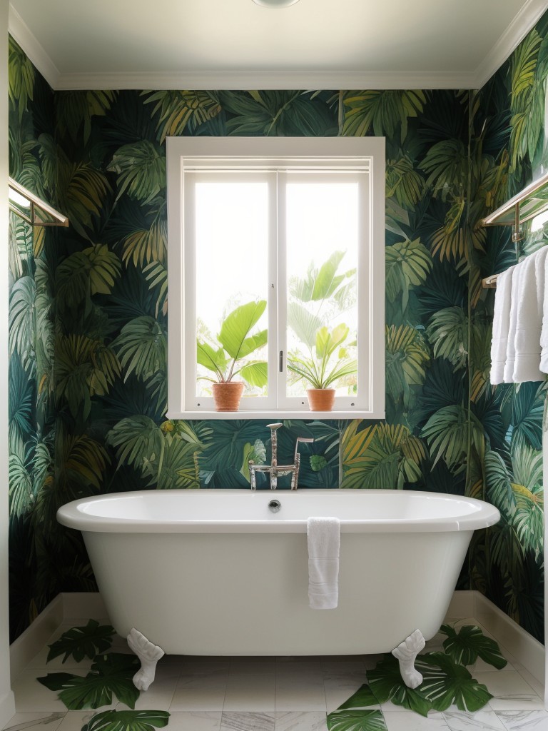 tropical-bathroom-ideas-vibrant-colors-tropical-plants-exotic-patterns-lively-tropical-getaway-vibe