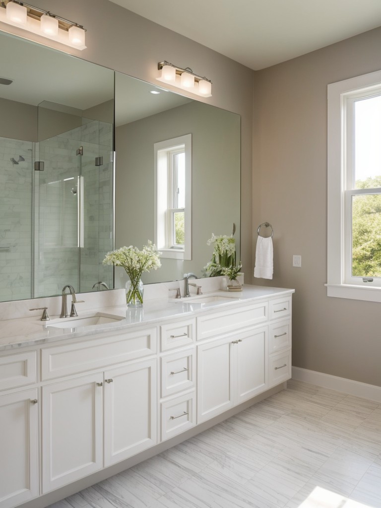 install-large-mirror-to-visually-expand-space-reflect-natural-light-making-bathroom-feel-more-open-airy