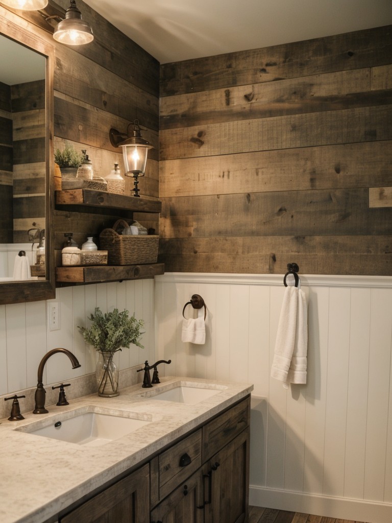 farmhouse-bathroom-design-rustic-wooden-elements-shiplap-walls-vintage-farmhouse-sinks-cozy-inviting-space