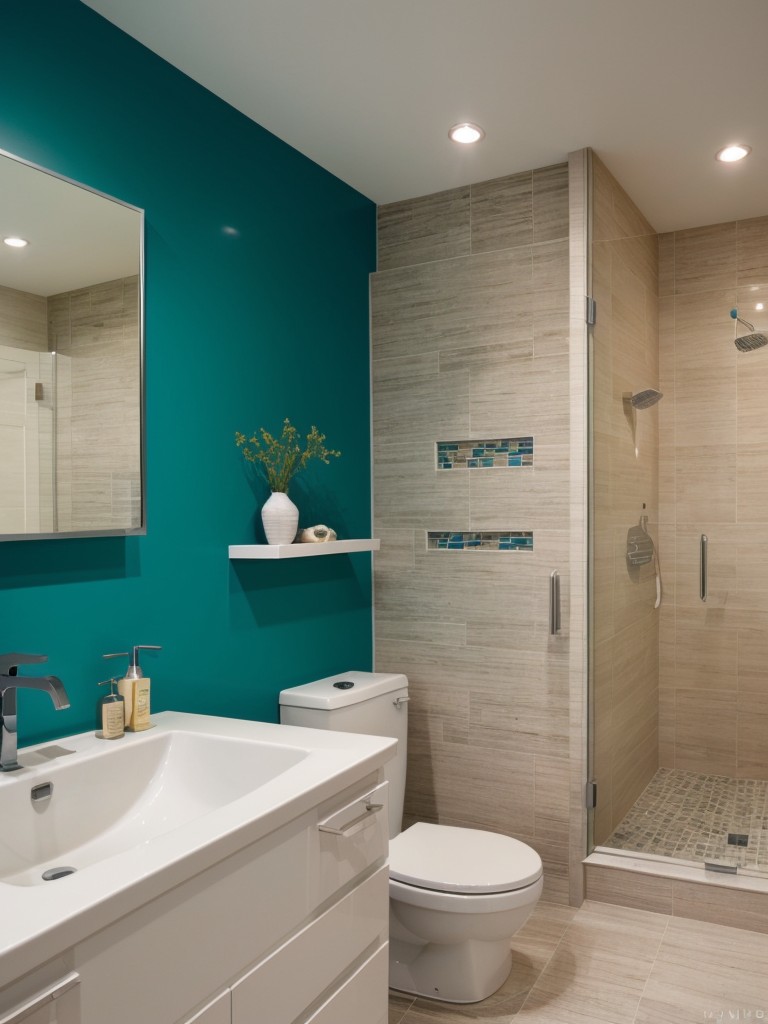 contemporary-bathroom-ideas-bold-colors-geometric-patterns-creating-vibrant-energetic-atmosphere