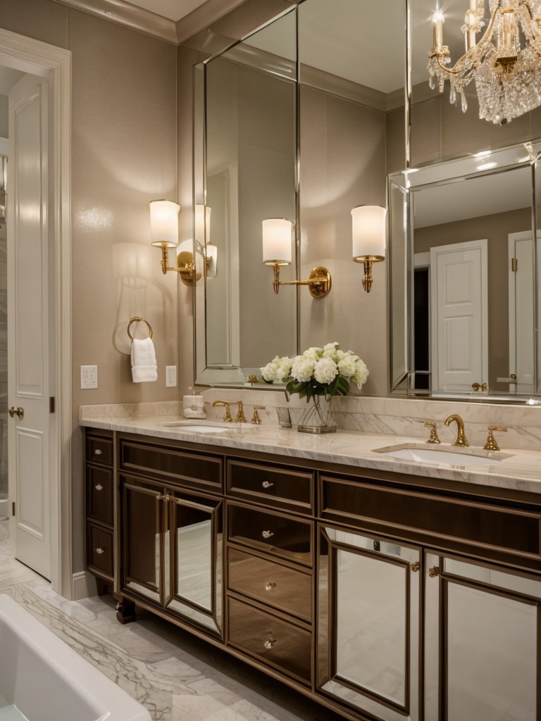glamorous-bathroom-ideas-sparkling-chandeliers-mirrored-surfaces-luxurious-materials-evoking-sense-opulence