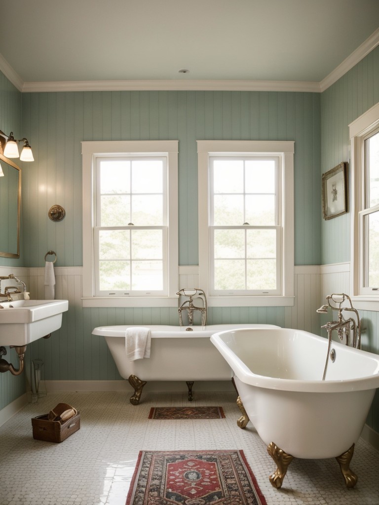 vintage-bathroom-ideas-retro-decor-clawfoot-tubs-antique-accents-nostalgic-charming-space