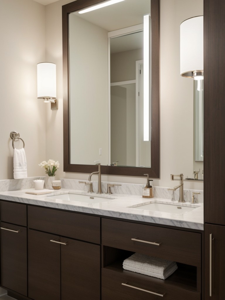 creating-personalized-vanity-area-selecting-unique-countertop-material-complementing-it-stylish-mirror-lighting