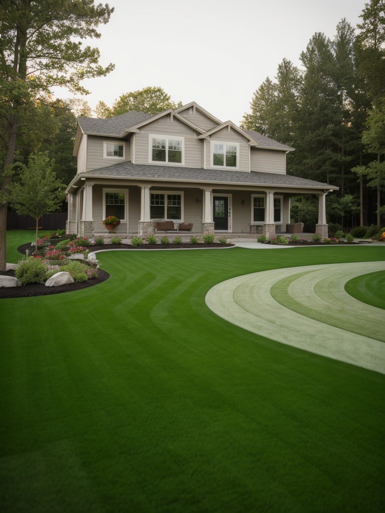 incorporate-synthetic-turf-gravel-instead-traditional-lawn-easy-maintenance