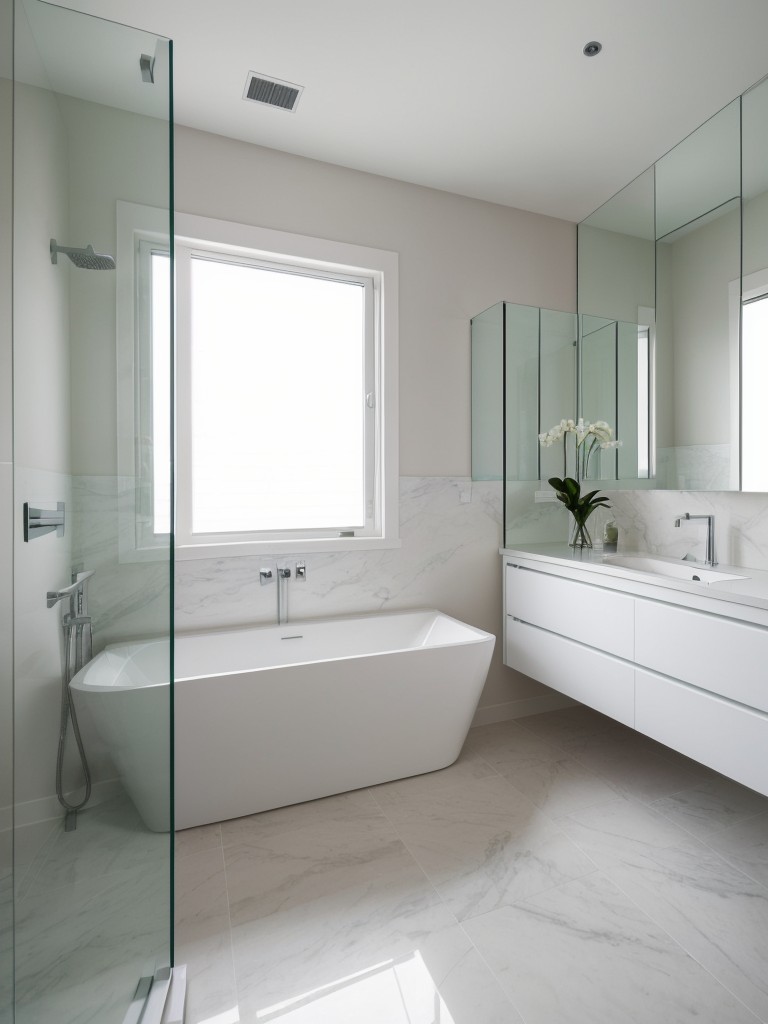 contemporary-bathroom-ideas-focus-clean-lines-minimalistic-design-incorporating-glass-shower-enclosures-freestanding-bathtubs-floating-vanities
