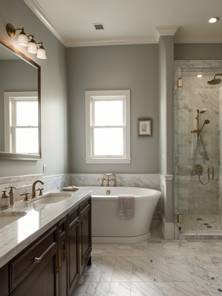 traditional-bathroom-ideas-timeless-classic-look-incorporating-elegant-fixtures-ornate-mirrors-rich-finishes