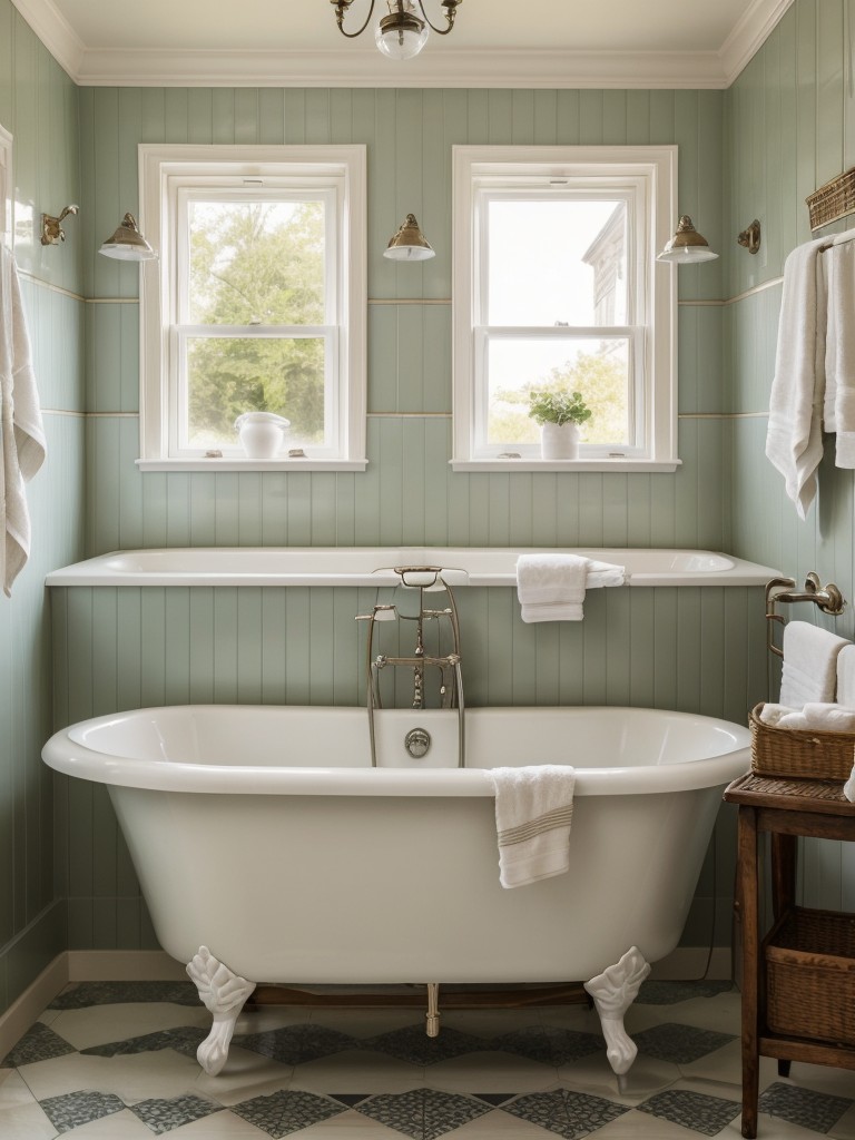 vintage-bathroom-ideas-charming-nostalgic-design-using-antique-accessories-retro-fixtures-patterned-tiles