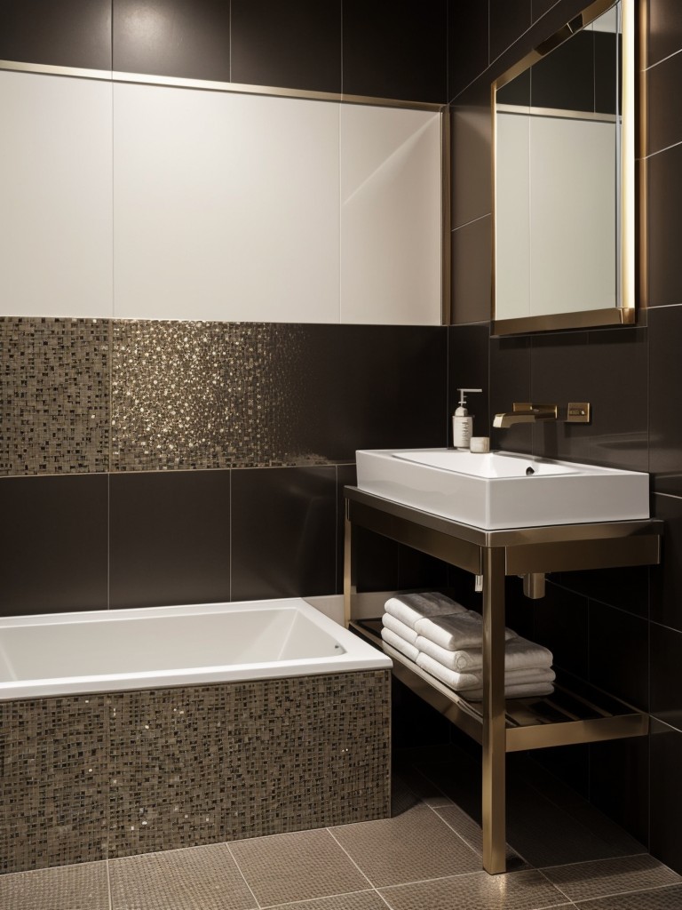metallic-accent-tiles-to-add-touch-luxury-elegance-to-your-contemporary-bathroom
