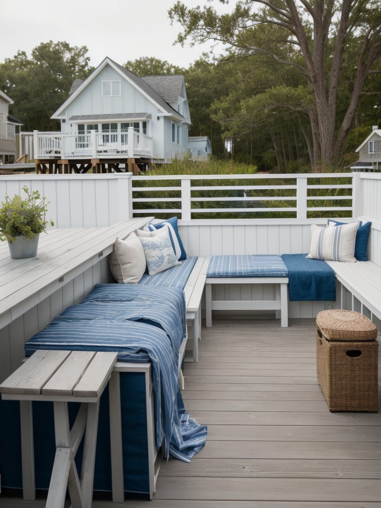 coastal-backyard-design-ideas-nautical-elements-such-boardwalk-inspired-deck-beach-themed-outdoor-kitchen-cozy-seating-area-striped-cushions