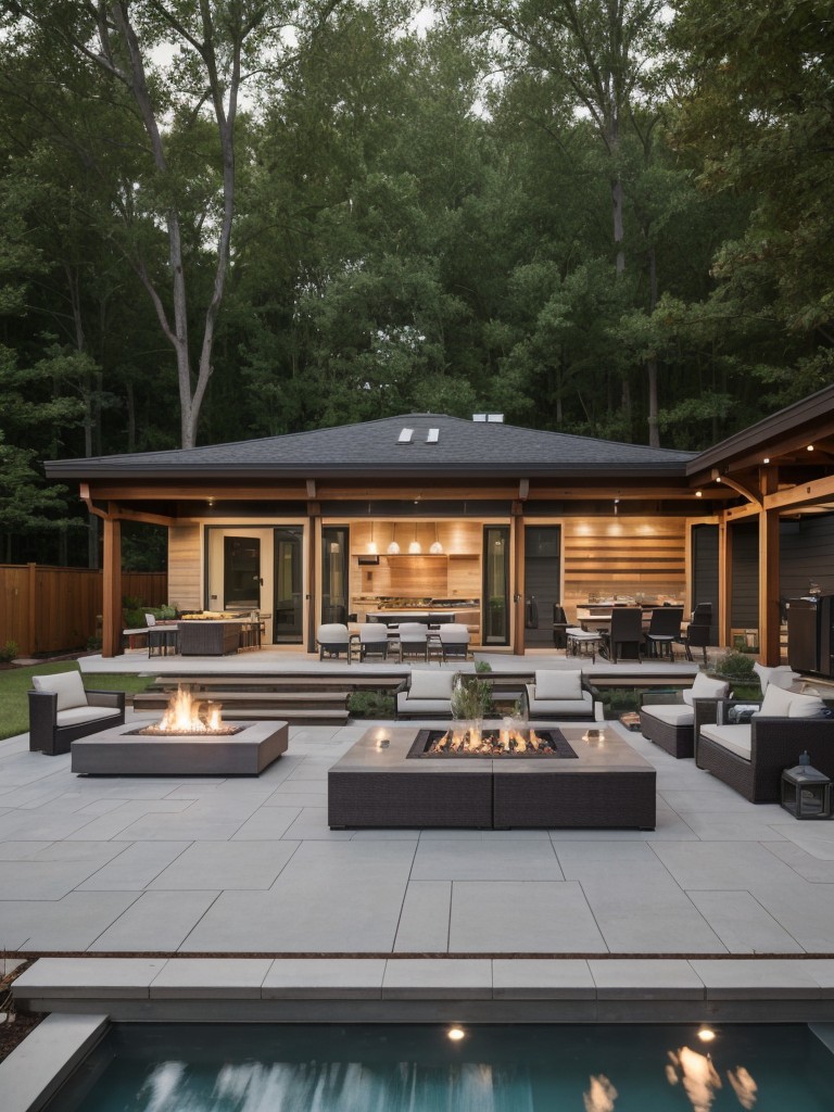 contemporary-backyard-design-ideas-focus-outdoor-entertainment-incorporating-built-bbq-area-spacious-deck-comfortable-seating-arrangements