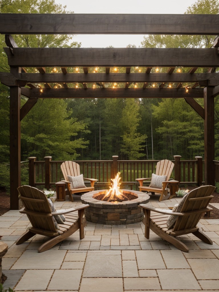 rustic-backyard-design-ideas-cozy-natural-vibe-featuring-wooden-pergola-stone-pathways-fire-pit-surrounded-adirondack-chairs