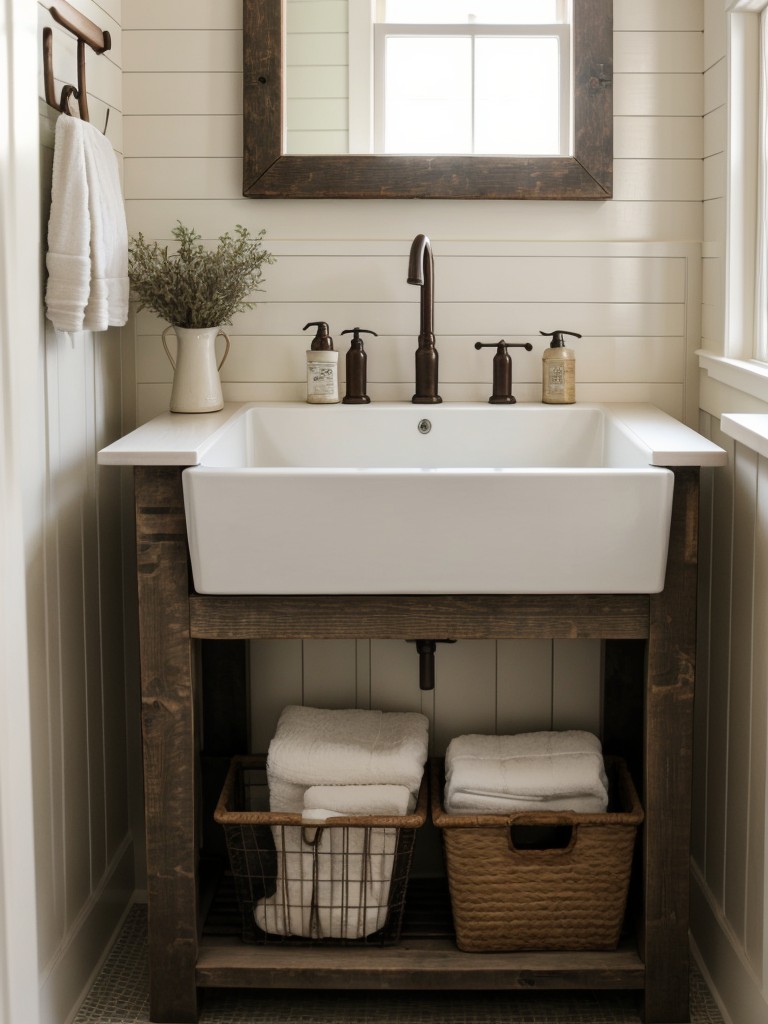 farmhouse-bathroom-ideas-rustic-charming-decor-featuring-farmhouse-sink-shiplap-walls-cozy-country-feel