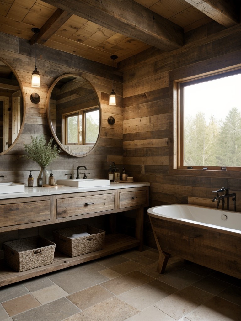 rustic-bathroom-ideas-natural-materials-earthy-tones-incorporating-wooden-vanity-stone-tiles-cozy-inviting-space