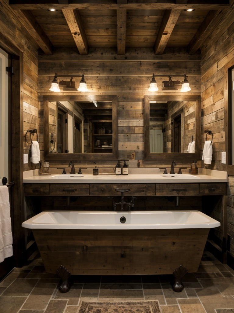 rustic-bathroom-ideas-natural-elements-such-reclaimed-wood-stone-accents-vintage-fixtures-to-create-cozy-inviting-atmosphere