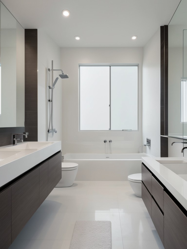 contemporary-bathroom-ideas-that-embrace-simplicity-modern-design-sleek-finishes-geometric-shapes-minimalist-color-palette