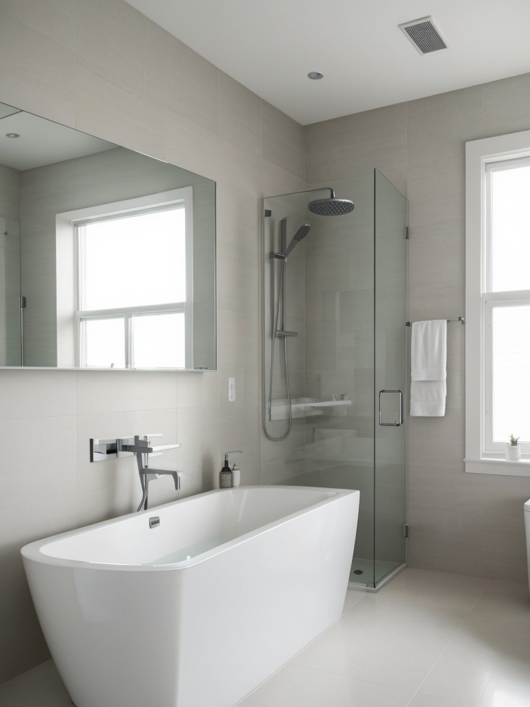 contemporary-bathroom-ideas-clean-lines-minimalist-fixtures-neutral-color-scheme-providing-sleek-modern-look