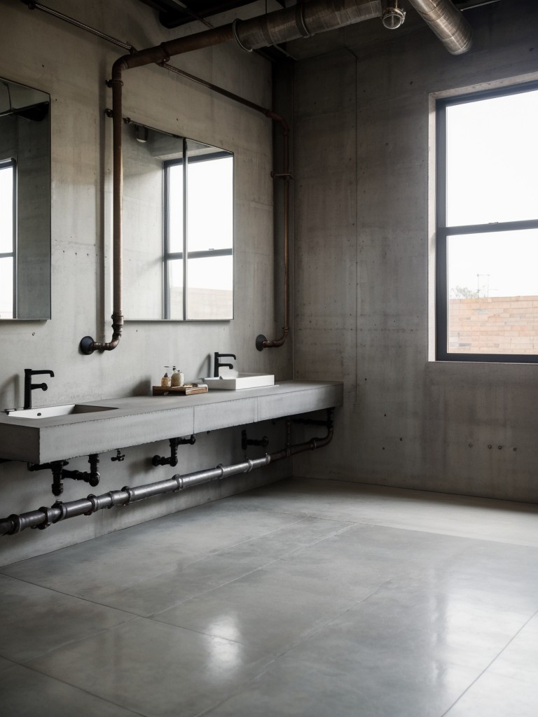 industrial-bathroom-design-featuring-exposed-pipes-concrete-surfaces-edgy-details-urban-loft-like-feel