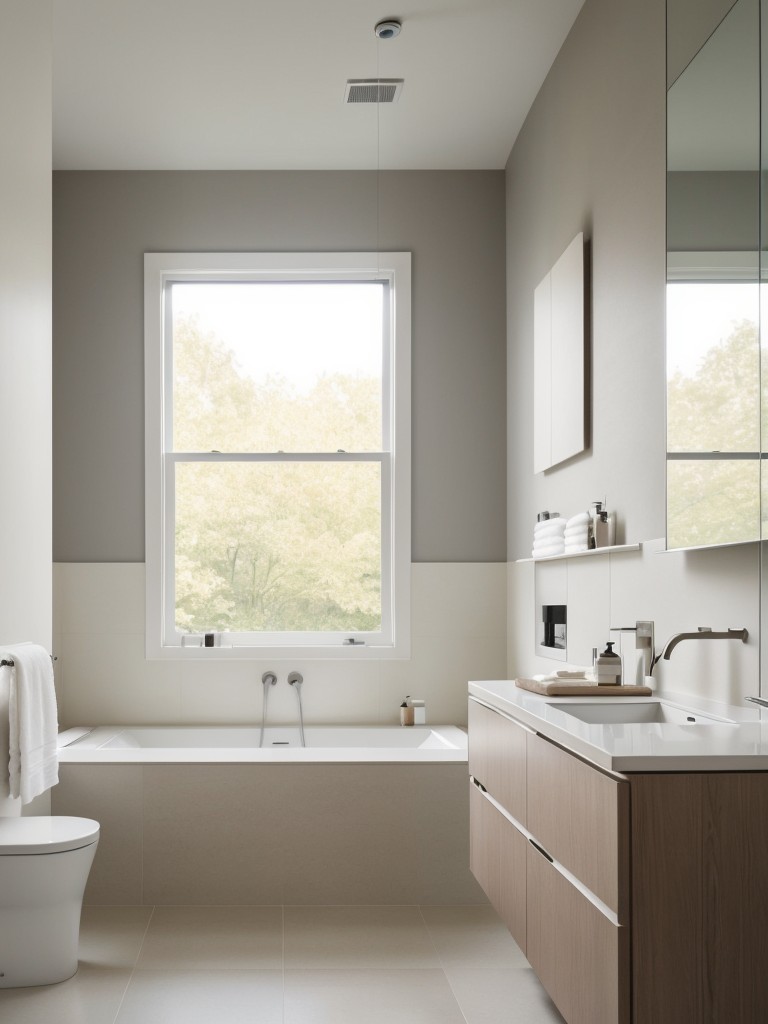 minimalist-bathroom-ideas-sleek-contemporary-fixtures-neutral-color-palette