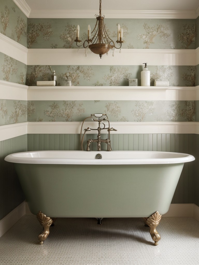 vintage-bathroom-ideas-that-incorporate-antique-furniture-clawfoot-tubs-vintage-inspired-wallpaper-nostalgic-timeless-feel