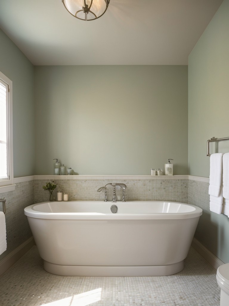 spa-inspired-bathroom-ideas-soothing-colors-aromatic-candles-luxurious-soaking-tub