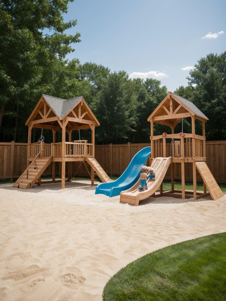 create-playful-kid-friendly-backyard-diy-sandbox-swing-set-mini-water-park-endless-hours-fun