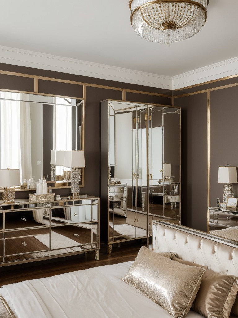 glamorous-hollywood-regency-style-bedroom-metallic-accents-mirrored-furniture-plush-textiles-touch-luxury